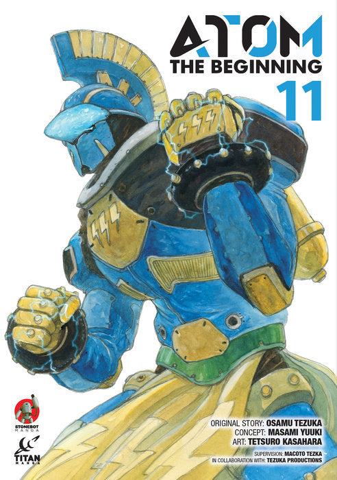 ATOM: The Beginning Vol. 11 English Manga Paperback book cover
