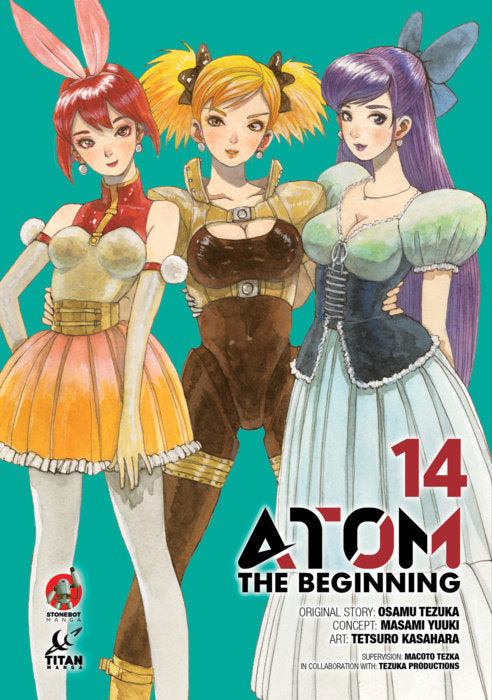 ATOM: The Beginning Vol. 14 English Manga Paperback book cover