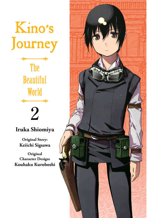 Kino’s Journey- the Beautiful World Vol. 2 English Manga Paperback book cover