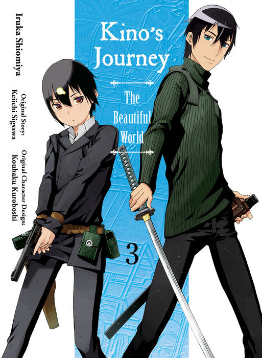 Kino’s Journey- the Beautiful World Vol. 3 English Manga Paperback book cover