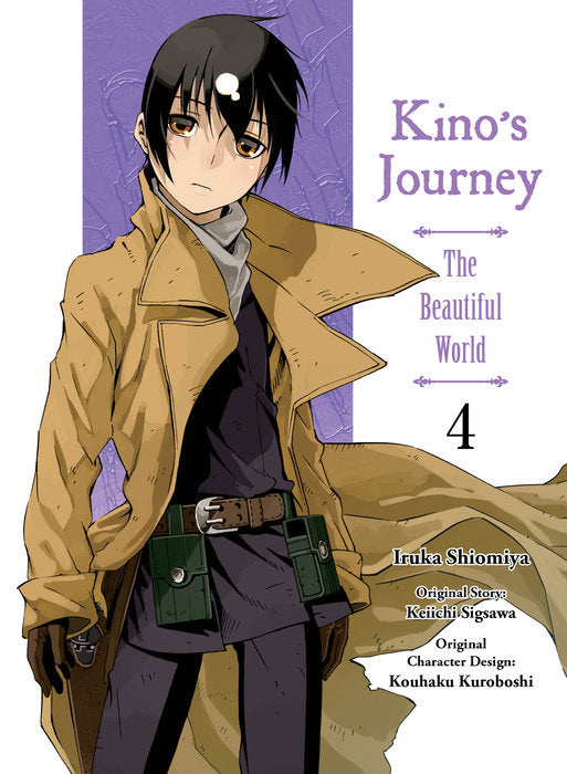 Kino’s Journey- the Beautiful World Vol. 4 English Manga Paperback book cover
