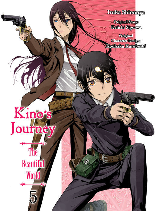 Kino’s Journey- the Beautiful World Vol. 5 English Manga Paperback book cover
