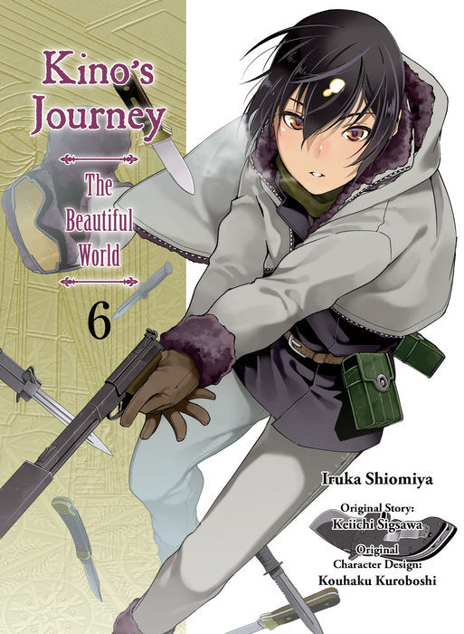 Kino’s Journey- the Beautiful World Vol. 6 English Manga Paperback book cover
