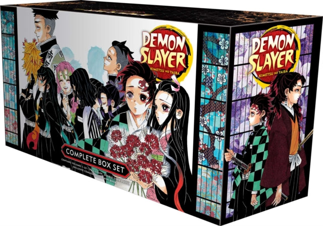 Demon Slayer: Kimetsu no Yaiba Complete Box Set : Includes volumes 1-23 with premium-9781974725953