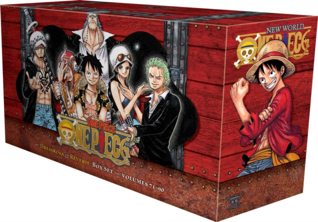 One Piece Box Set 4: Dressrosa to Reverie : Volumes 71-90 with Premium Volume 4-9781974725960
