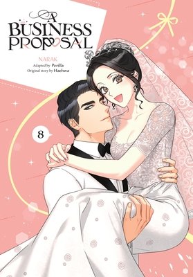 A Business Proposal Vol. 8 English Manhwa Paperback book cover