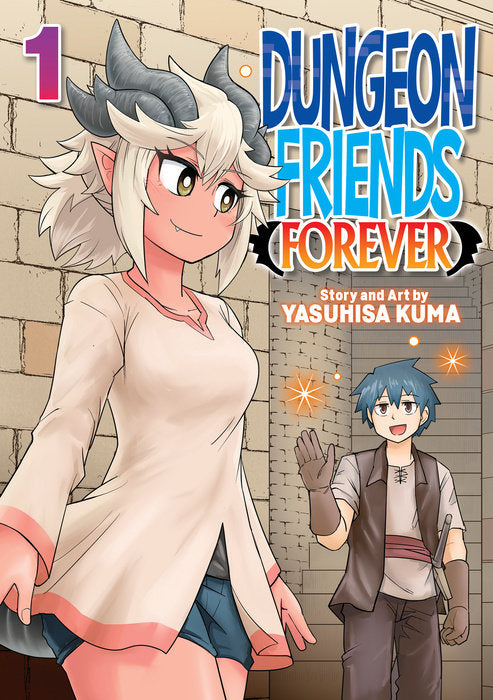 Dungeon Friends Forever Vol. 1 English Manga Paperback book cover