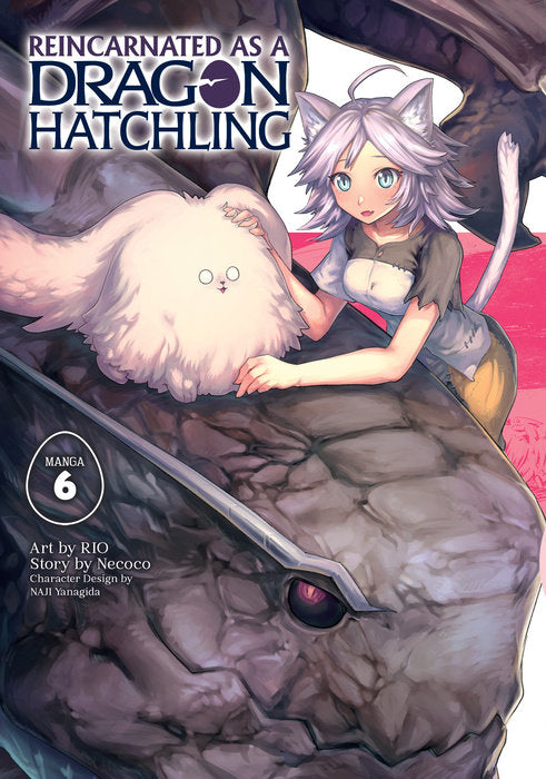 Reincarnated as a Dragon Hatchling Vol. 6 English Manga Paperback book cover