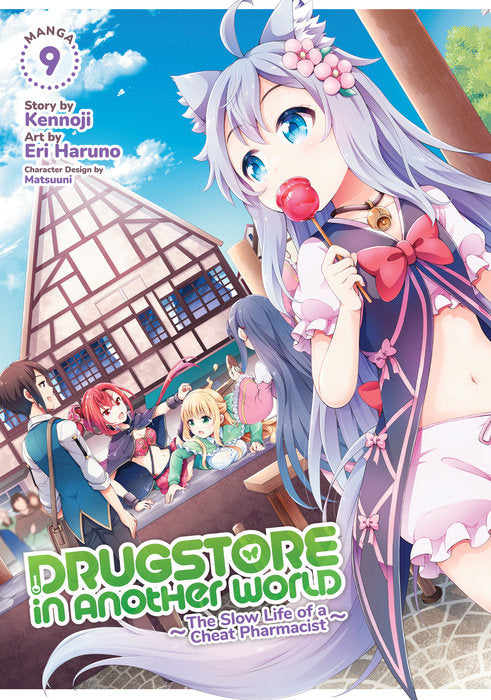 Drugstore in Another World: The Slow Life of a Cheat Pharmacist Vol. 9 English Manga Paperback book cover