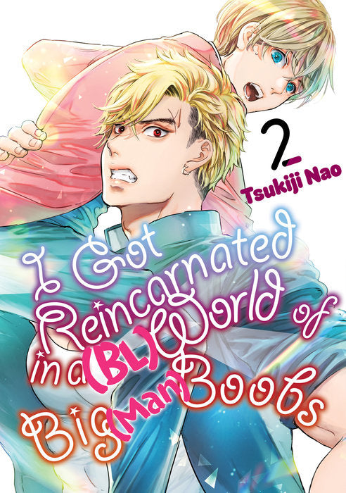 I Got Reincarnated in a (BL) World of Big (Man) Boobs Vol. 2 English Manga Paperback book cover