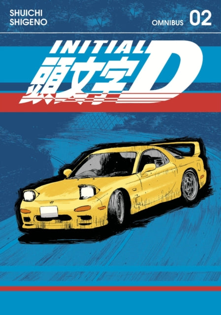 Initial D Omnibus Vol. 2 (Vols. 3-4) English Manga Paperback (NEW)