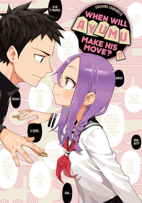 When Will Ayumu Make His Move? Vol. 17 English Manga Paperback book cover