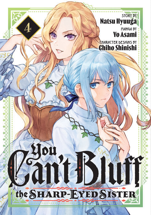 You Can't Bluff the Sharp-Eyed Sister Vol. 4 English Manga Paperback book cover