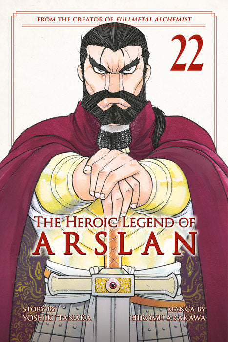 The Heroic Legend of Arslan Vol. 22 English Manga Paperback book cover