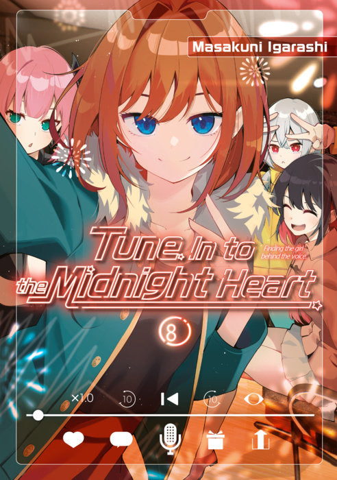 Tune In to the Midnight Heart Vol. 8 English Manga Paperback book cover