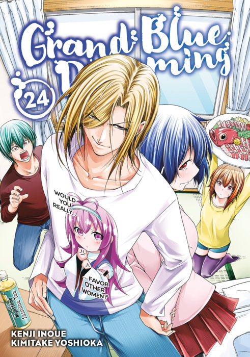 Grand Blue Dreaming Vol. 24 English Manga Paperback book cover