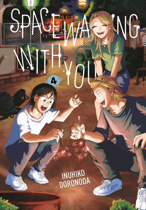 Spacewalking With You Vol. 4 English Manga Paperback book cover