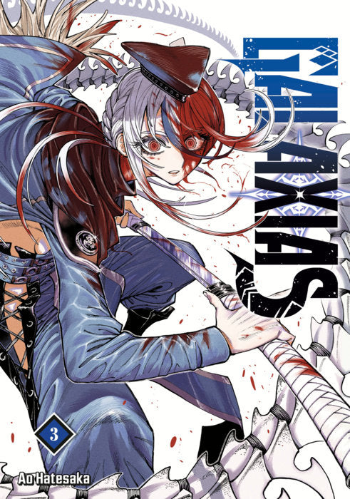 GALAXIAS Vol. 3 English Manga Paperback book cover