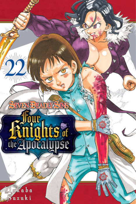 The Seven Deadly Sins: Four Knights of the Apocalypse Vol. 22 English Manga Paperback book cover