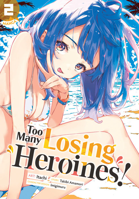 Too Many Losing Heroines! Vol. 2 English Light Novel Paperback book cover