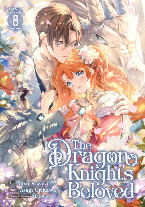 The Dragon Knight’s Beloved Vol. 8 English Manga Paperback book cover