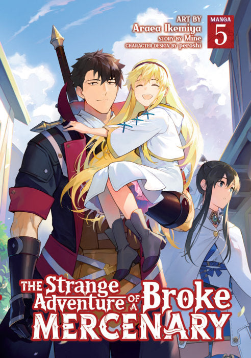 The Strange Adventure of a Broke Mercenary Vol. 5 English Light Novel Paperback book cover