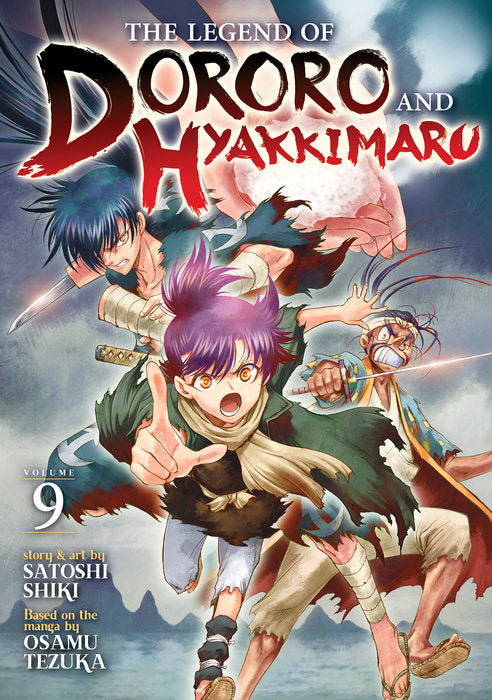 The Legend of Dororo and Hyakkimaru Vol. 9 English Manga Paperback book cover