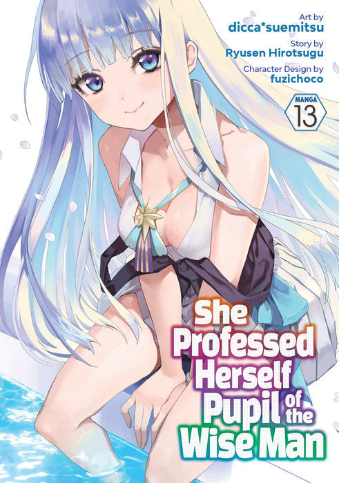 She Professed Herself Pupil of the Wise Man Vol. 13 English Light Novel Paperback book cover