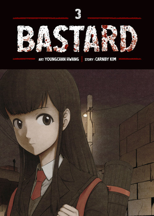 Bastard Vol. 3 English Manhwa Paperback book cover