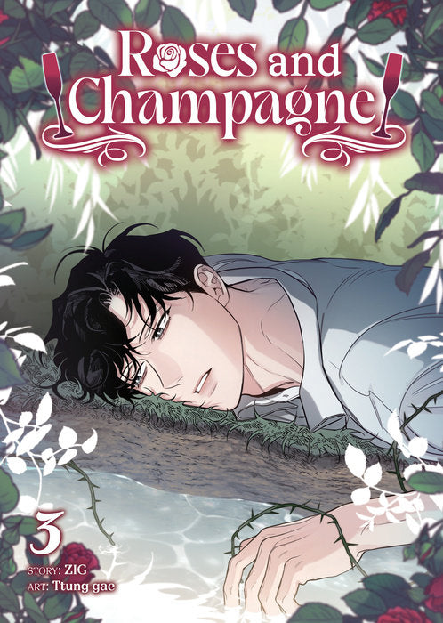 Roses and Champagne Vol. 3 English Manhwa Paperback book cover