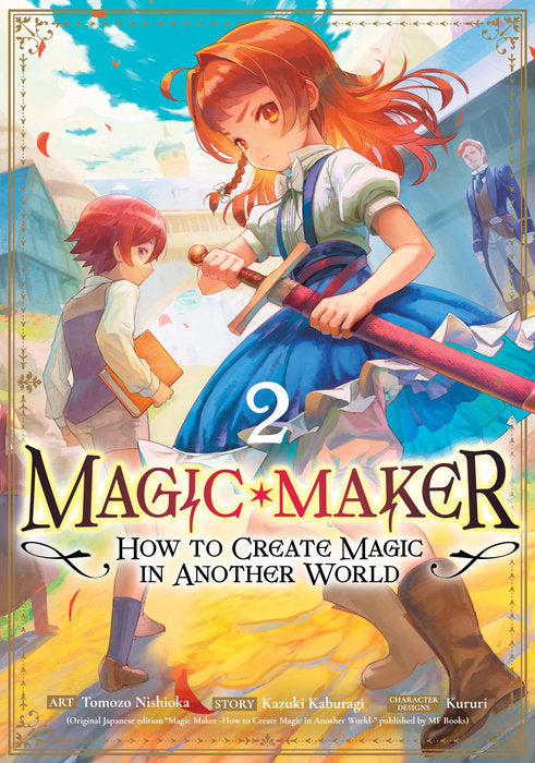 Magic Maker: How to Create Magic in Another World Vol. 2 English Light Novel Paperback book cover