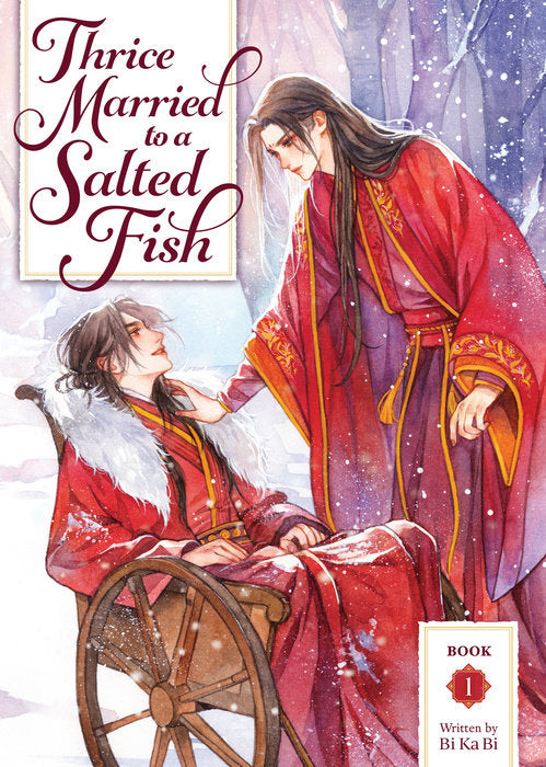 Thrice Married to a Salted Fish Vol. 1 English Danmei Novel Paperback book cover