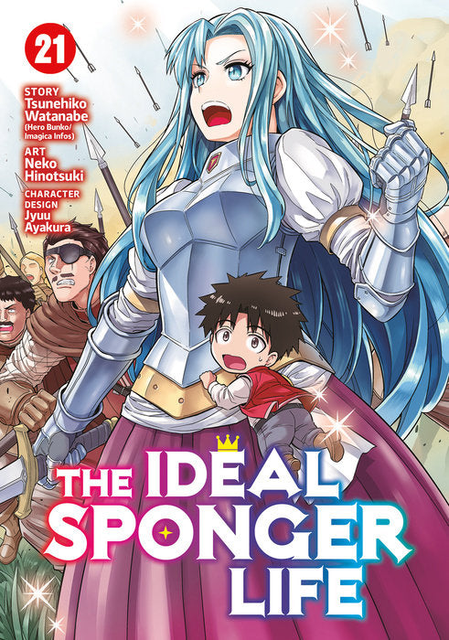 The Ideal Sponger Life Vol. 21 English Manga Paperback book cover