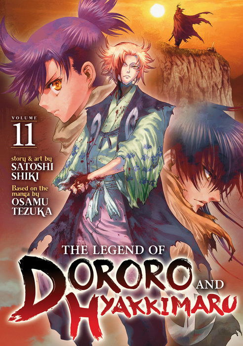 The Legend of Dororo and Hyakkimaru Vol. 11 English Manga Paperback book cover