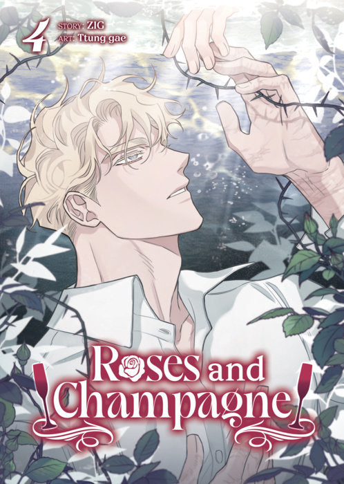 Roses and Champagne Vol. 4 English Manhwa Paperback book cover