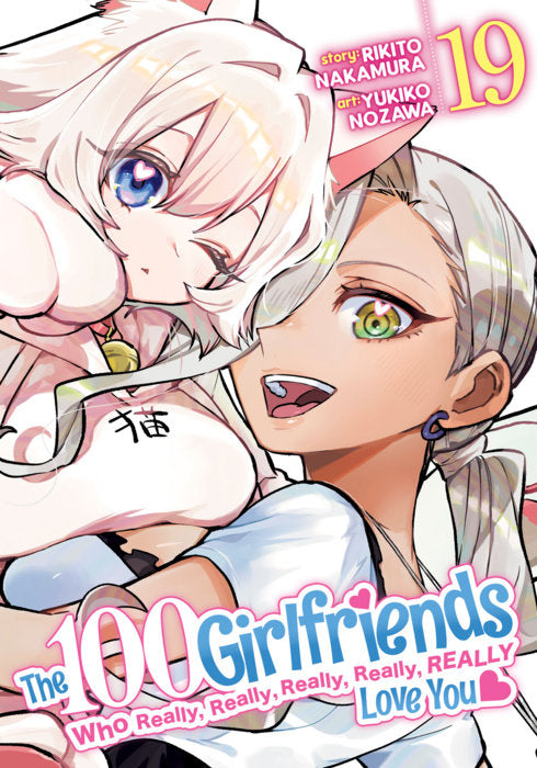The 100 Girlfriends Who Really, Really, Really, Really, Really Love You Vol. 19 English Manga Paperback book cover