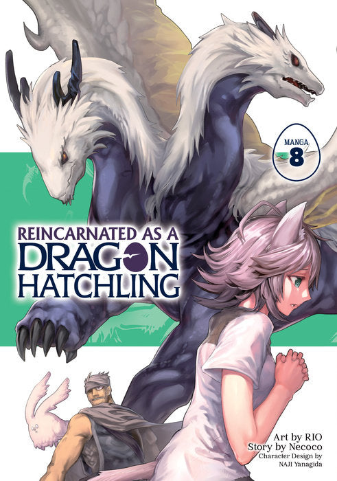 Reincarnated as a Dragon Hatchling Vol. 8 English Manga Paperback book cover