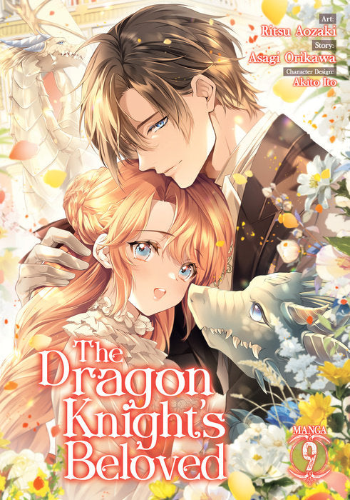 The Dragon Knight’s Beloved Vol. 9 English Manga Paperback book cover