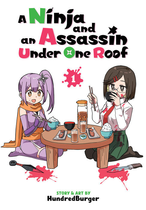 A Ninja and an Assassin Under One Roof Vol. 1 English Manga Paperback book cover