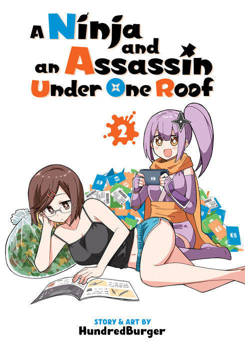 A Ninja and an Assassin Under One Roof Vol. 2 English Manga Paperback book cover