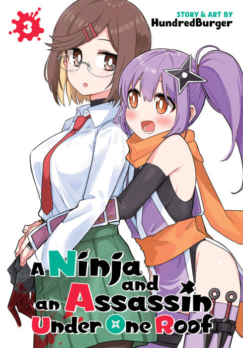 A Ninja and an Assassin Under One Roof Vol. 3 English Manga Paperback book cover