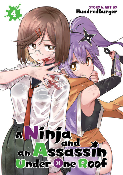 A Ninja and an Assassin Under One Roof Vol. 4 English Manga Paperback book cover