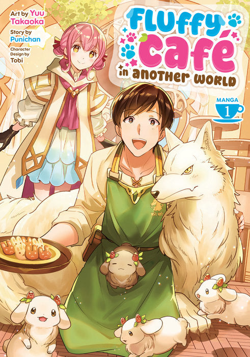 Fluffy Café in Another World Vol. 1 English Manga Paperback book cover