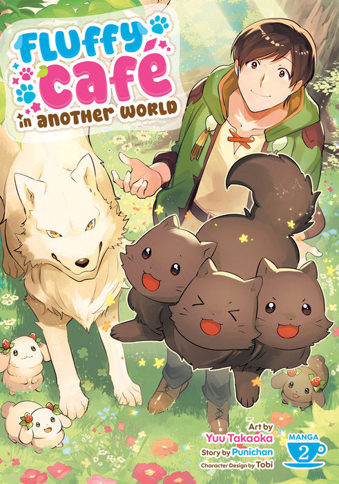 Fluffy Café in Another World Vol. 2 English Manga Paperback book cover