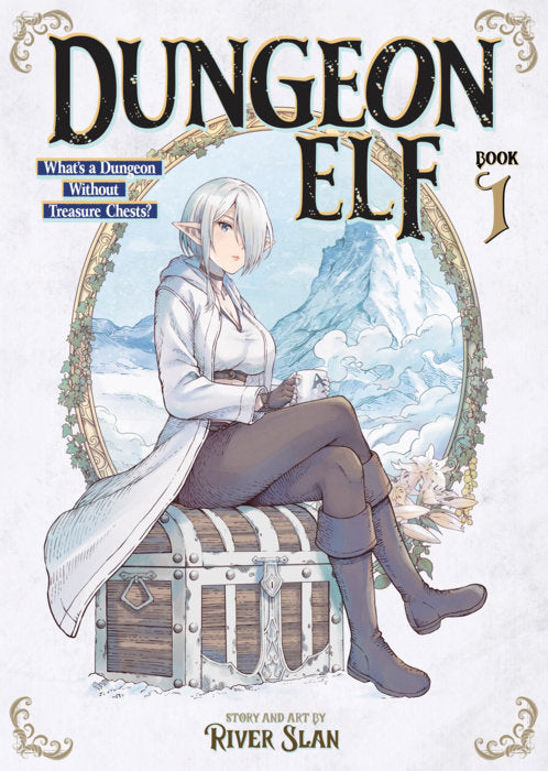 Dungeon Elf: What’s a Dungeon without Treasure Chests? Vol. 1 English Manga Paperback book cover