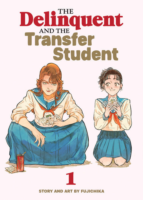 The Delinquent and the Transfer Student Vol. 1 English Manga Paperback book cover