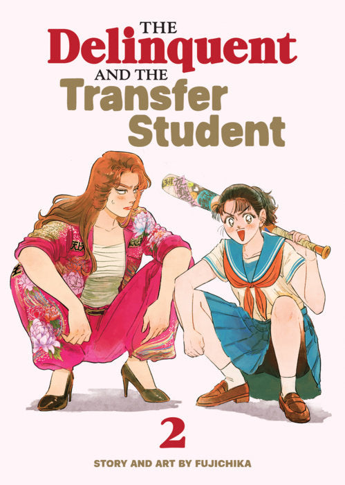 The Delinquent and the Transfer Student Vol. 2 English Manga Paperback book cover