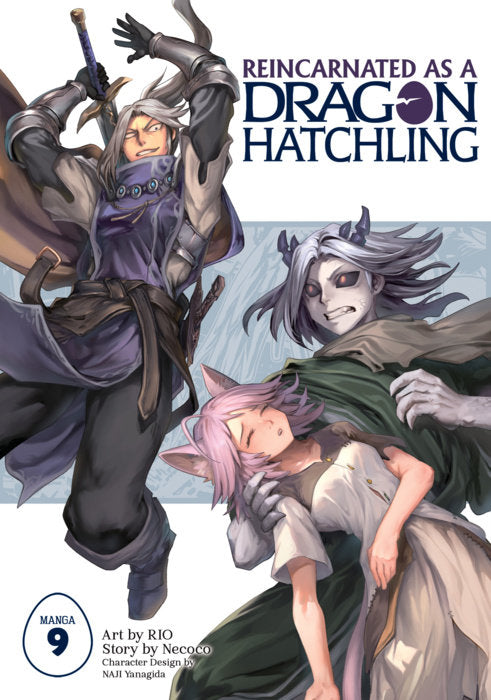 Reincarnated as a Dragon Hatchling Vol. 9 English Manga Paperback book cover