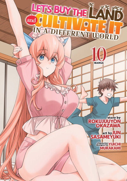 Let’s Buy the Land and Cultivate It in a Different World Vol. 10 English Manga Paperback book cover