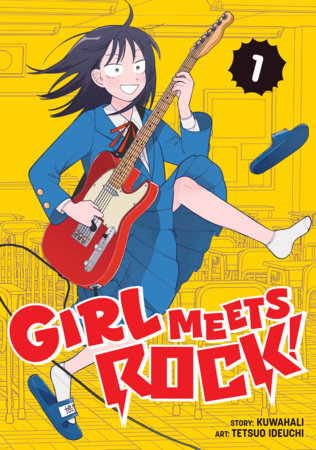 Girl Meets Rock! Vol. 1 English Manga cover